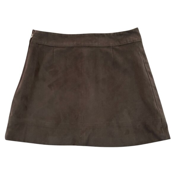 Abercrombie & Fitch Womens Mini Skirt Sz 8 Lace Up Whimsigoth Punk Festival Rock - Picture 2 of 10